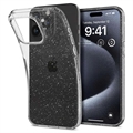 Husă iPhone 15 Pro - Spigen Liquid Crystal Glitter - Transparent