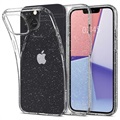 Husă TPU Spigen Liquid Crystal Glitter - iPhone 13 - Transparent