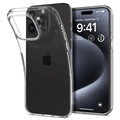 Husă TPU iPhone 15 Pro - Spigen Liquid Crystal - Transparent