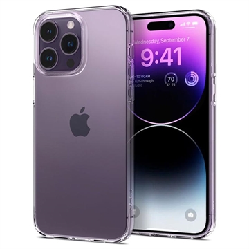 Husă TPU iPhone 14 Pro - Spigen Liquid Crystal - Transparent