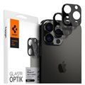 Protector Obiective Cameră iPhone 13 Pro/13 Pro Max Spigen Optik.tR - Negru