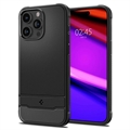 Husă TPU iPhone 15 Pro Max - Spigen Rugged Armor Mag - Negru