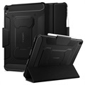 Husă Folio iPad Air 2020/2022 - Spigen Rugged Armor Pro - Negru