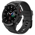 Husă TPU Samsung Galaxy Watch6 Classic - Spigen Rugged Armor Pro - 43mm (Ambalaj Deschis - Satisfăcător) - Negru