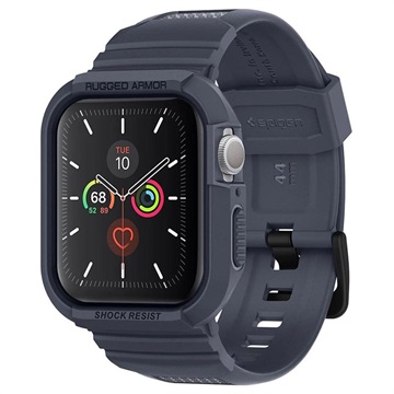 Husă TPU Spigen Rugged Armor Pro Apple Watch 9/8/SE (2022)/7/SE/6/5/4 - 44mm/45mm - Albastru