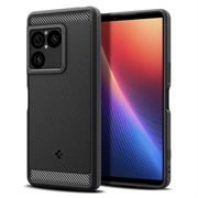 Husă TPU Sony Xperia 1 VIII - Spigen Rugged Armor - Negru