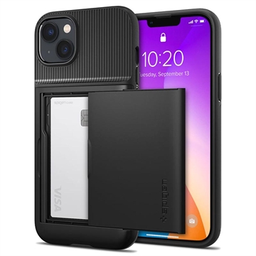 Husă iPhone 14 Plus - Spigen Slim Armor CS - Negru