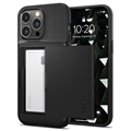 Husă iPhone 14 Pro Max - Spigen Slim Armor CS - Negru