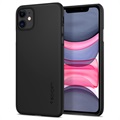 Husă iPhone 11 - Spigen Thin Fit - Negru
