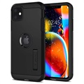 Husă iPhone 11 - Spigen Tough Armor - Negru