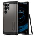 Husă Samsung Galaxy S24 Ultra - Spigen Tough Armor - Gunmetal