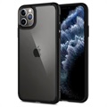 Husă iPhone 11 Pro Max - Spigen Ultra Hybrid - Negru / Clar