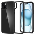 Husă iPhone 15 - Spigen Ultra Hybrid - Negru