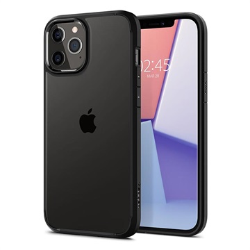 Husă iPhone 12/12 Pro - Spigen Ultra Hybrid - Negru