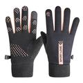 SportLove Mănuși pentru femei, rezistente la vânt, pentru ecran tactil - negru / roz