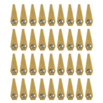 Lame din oțel inoxidabil pentru mașina de tuns iarba robotizată Bosch Indego - 36 bucăți.