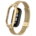 Curea din Plasă din Oțel Inoxidabil cu Carcasă Xiaomi Smart Band 8