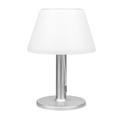 Lampă de masă cu LED-uri solare din oțel inoxidabil - 10 LED-uri, 2 moduri