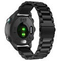 Curea Oțel Inoxidabil Garmin Forerunner 245 - Negru