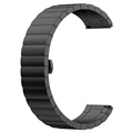 Huawei Watch GT Curea din oțel inoxidabil cu cataramă tip fluture - neagră
