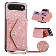 Husă cu Slot Card iPhone Air - Stardust - Roz