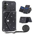Husă cu Slot Card Samsung Galaxy S25+/S24+ - Stardust