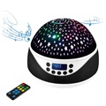 Lampă Proiector Starlight și Cutie Muzicală 012-18001 - Negru