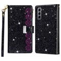 Husă Portofel Samsung Galaxy S22 5G - Starlight - Negru