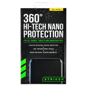 Protector Ecran Sticlă Lichid Striker 360 Hi-Tech Nano Protection