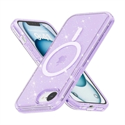 Husă Hibrid iPhone 16e - Stylish Glitter - Compatibil MagSafe