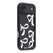 Husă TPU rezistentă la șocuri iPhone Air cu margini ridicate - Negru / Fundă mare