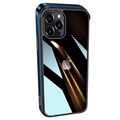 Husă Hibrid iPhone 13 Pro - Sulada Minrui - Albastru