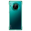 Husă Huawei Mate 30 - Sulada Plating Frameless - Verde / Transparent
