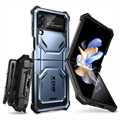 Husă Hibrid Samsung Galaxy Z Flip4 - Supcase i-Blason Armorbox - Albastru