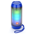 Boxă Bluetooth Portabilă cu Lampă LED T&G TG643 - Albastru