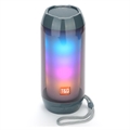Boxă Bluetooth Portabilă cu Lampă LED T&G TG643 - Gri