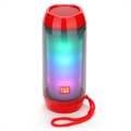 Boxă Bluetooth Portabilă cu Lampă LED T&G TG643 - Roșu
