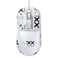 T-WOLF G580 Mouse cu fir pentru birou Autocolant anti-alunecare - alb