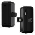 T160 Mini Portable Lightning Power Bank - PD 20W, 5000mAh - Negru