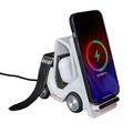 Suport de încărcare wireless 3-în-1 pentru stivuitor T20S - Alb