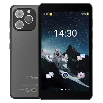 T22 Dispozitiv de traducere AI cu ChatGPT, 142 de limbi - 5.5" - negru