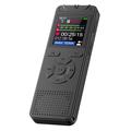 Înregistrator vocal portabil T53 cu player MP3, reducere a zgomotului - negru