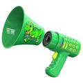 Jucărie megafon cu schimbător de voce T9 Corn magic pentru copii - Dino - Verde