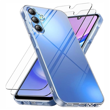 Samsung Galaxy A17/A26 Husă TPU și 2x Geamuri Protecție Ecran - Clar