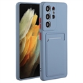 Husă TPU Samsung Galaxy S23 Ultra 5G cu Suport Card