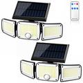 TY10305 Aplică solară cu 3 capete - 280 LED - 2 buc.