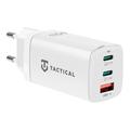 Încărcător Tactical FlashBang 2.0 de 65W cu GaN - USB-A, 2x USB-C - Alb