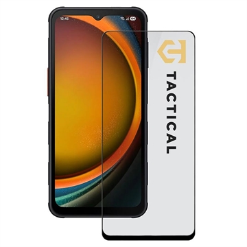 Protecție de ecran din sticlă temperată Samsung Galaxy Xcover7 Pro Tactical Glass Shield 5D - Marginea Neagră
