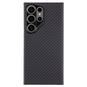 Husă Samsung Galaxy S24 Ultra - Tactical MagForce - Fibră De Carbon - Negru