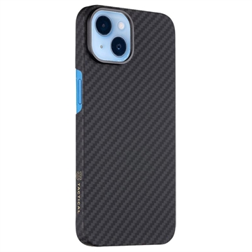 Husă iPhone 14 - Tactical MagForce - Fibră De Carbon / Negru